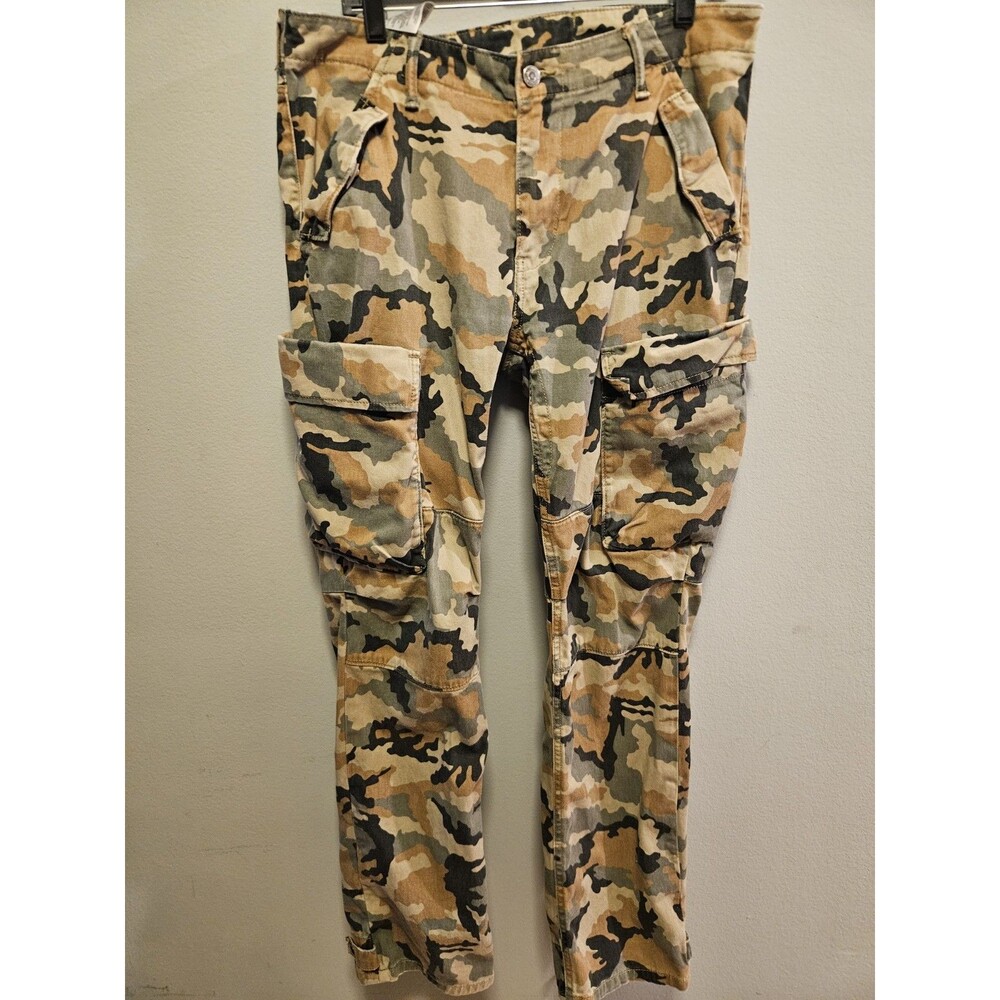 Levi’s Camo Cargo Pants Men’s 34x32 Camouflage Military Utility Y2K